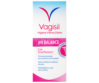 Gel de higiene íntima con gynoprebiotic VAGINESIL pH balance 250 ml. Gel de higiene íntima con gynoprebiotic VAGINESIL pH balance 250 ml.