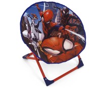Silla infantil plegable con asiento redondo diseño Spiderman, ARDITEX.