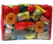 Set de 130 piezas de Alimentos, Bebidas y Utensilios hechos en Plástico RIK & ROK 1 Unidad