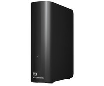 Disco duro externo 6TB WESTERN DIGITAL ELEMENTS, tamaño 3,5", Usb 3.0, compatible con Windows y Mac.