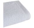 Toalla de ducha 100% algodón color blanco, 360g/m² ACTUEL.