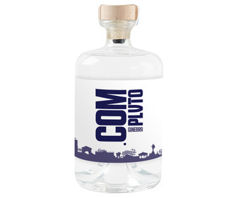 Ginebra tipo Dry, elaborada y embotellada en la Comunidad de Madrid COMPLVTO botella de 70 cl.