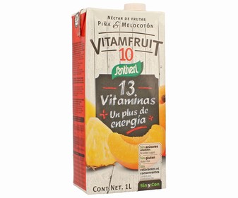 Néctar de piña y melocotón 1 litro Néctar de piña y melocotón 1 litro