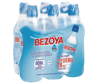 Agua mineral botella de 50 centilitros pack de 6 unidades Agua mineral botella de 50 centilitros pack de 6 unidades