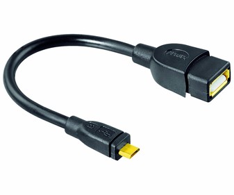 Cable OTG adaptador HAMA Usb hembra a MicroUsb. Cable OTG adaptador HAMA Usb hembra a MicroUsb.