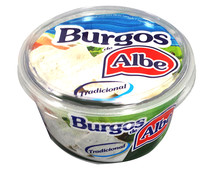 Queso fresco tradicional BURGOS de ALBE 500 g.