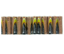 Paquete de 24 pilas alcalinas del tipo AA o LR06 DAYRON Plus pack. Paquete de 24 pilas alcalinas del tipo AA o LR06 DAYRON Plus pack.