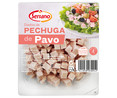 Dados de pechuga de pavo cocida SERRANO 200 g.