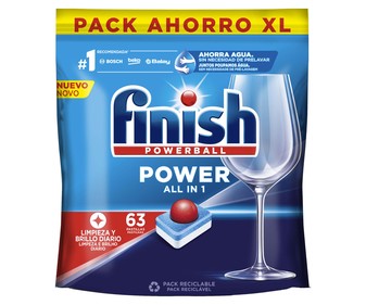 Detergente para lavavajillas máquina Todo en 1 65 uds.1040 g.