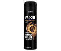 Desodorante en spray para hombre con protección anti transpirante hasta 48 horas AXE Dark temptation XL 200 ml.