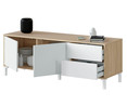 Mueble de TV de 2 puertas y 2 cajones, FORES.