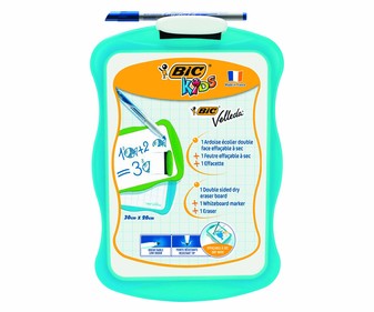 Pizarra blanca de 20x30 centímetros BIC kids 1 unidad. Pizarra blanca de 20x30 centímetros BIC kids 1 unidad.