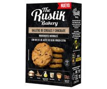 Galletas con pepitas de chocolate y cereales THE RUSTIK BAKERY 160 g.