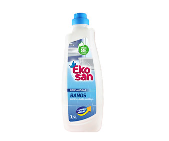 Limpiador de baños EKOSAN 1,5 L. Limpiador de baños EKOSAN 1,5 L.