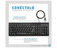 Set de teclado y ratón HP 160 (6HD76AA), conexión Usb.