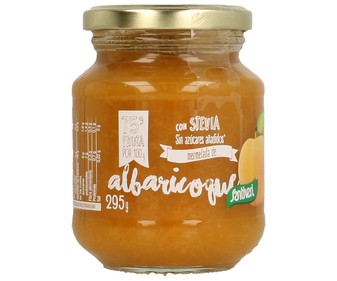 Mermelada de albaricoque con stevia SANTIVERI, 295 g. Mermelada de albaricoque con stevia SANTIVERI, 295 g.