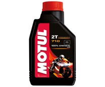 Lubricante sintético para motocicletas de 2 tiempos MOTUL 710 1 litro.