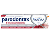 Pasta de dientes de uso diario con flúor y acción blanqueante PARODONTAX Complete protectión 75 ml.