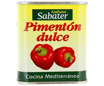 Pimentón dulce lata de 75 gramos Pimentón dulce lata de 75 gramos