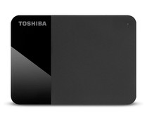 Disco duro externo 4TB TOSHIBA Canvio Ready, tamaño 2,5, conexión USB 3.0.
