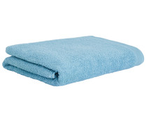Toalla de ducha 100% algodón color azul, 360g/m² ACTUEL.