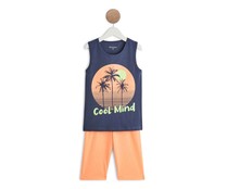 Pijama de algodón para niño INEXTENSO, talla 5.