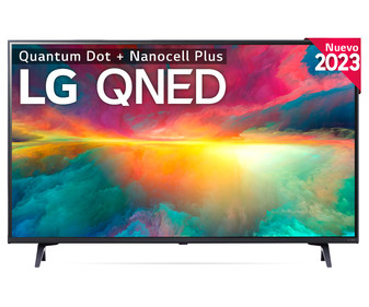 Televisión 109,22cm (43") QNED LG 43QNED756RA 4K, HDR 10, SMART TV, WIFI, BLUETOOTH, TDT T2, USB reproductor y grabador, 3HDMI, 50HZ. Televisión 109,22cm (43") QNED LG 43QNED756RA 4K, HDR 10, SMART TV, WIFI, BLUETOOTH, TDT T2, USB reproductor y grabador, 3HDMI, 50HZ.