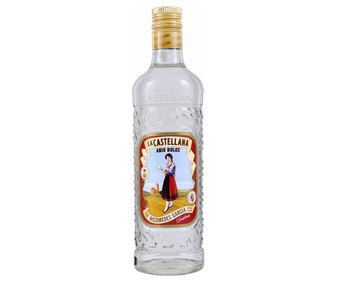 Anís destilado dulce LA CASTELLANA botella de 70 cl.