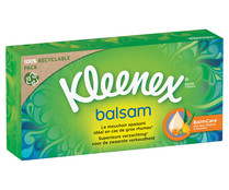 Tissues de celulosa faciales KLEENEX Balsam paquete de 72 uds.