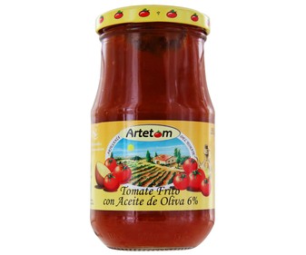 Tomate frito frasco de 350 gramos Tomate frito frasco de 350 gramos