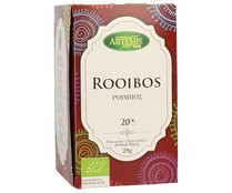 Infusión de rooibos procedente de agricultura ecológica ARTEMIS BIO 20 bolsitas