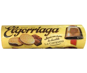Galletas rellenas de chocolate 240 gramos Galletas rellenas de chocolate 240 gramos