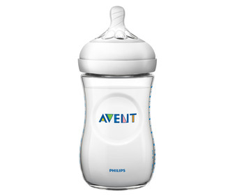 Biberón natural con amplia tetina ultrasuave AVENT de Philips 260 ml. Biberón natural con amplia tetina ultrasuave AVENT de Philips 260 ml.