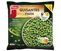 Guisantes finos, tiernos y sabrosos FINDUS 800 g.