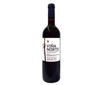 Vino tinto con denominación de origen Tacoronte - Acentejo (Tenerife) VIÑÁ NORTE botella de 75 cl. Vino tinto con denominación de origen Tacoronte - Acentejo (Tenerife) VIÑÁ NORTE botella de 75 cl.