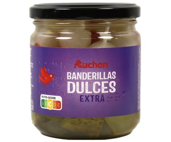 Banderillas dulces extra PRODUCTO ALCAMPO frasco de 160 g. Banderillas dulces extra PRODUCTO ALCAMPO frasco de 160 g.