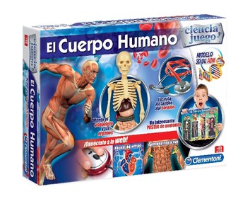 Juego educativo El cuerpo humano, con esqueleto y órganos para montar CLEMENTONI. Juego educativo El cuerpo humano, con esqueleto y órganos para montar CLEMENTONI.