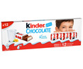 Tableta de chocolate en porciones KINDER 12 uds 150 g.