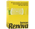 Toallitas húmedas refrescantes con perfume de limón RENOVA 20 uds.
