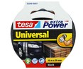 Cinta americana negra, 10m x 50mm, TESA Extra Power.