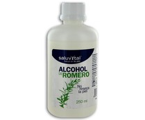 Alcohol de romero que limpia, hidrata y mantiene la piel en buen estado SALUVITAL 250 ml.