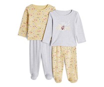 Lote de 2 pijamas de algodón para bebé IN EXTENSO, talla 92.