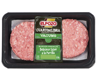 Burger meat vacuno 2 x 115 g Burger meat vacuno 2 x 115 g