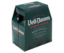 Cerveza doble malta VOLL DAMM pack 6 x 25 cl.