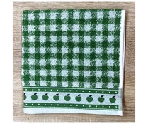 Paño de cocina tejido rizo 100% algodón 380g/m², PRODUCTO ALCAMPO.