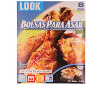 Bolsas de asar para horno y microondas 8 uds.