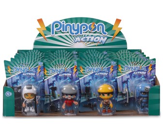 Figura individual surtida con accesorios incluidos, PINYPON ACTION. Figura individual surtida con accesorios incluidos, PINYPON ACTION.
