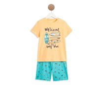 Pijama de algodón para niño INEXTENSO, talla 5.