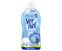 Suavizante concentrado cielo azul VERNEL 95 lavados 1.710 ml.