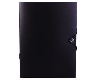 Carpeta de proyectos A4 58mm con cierre de goma de color negro, PRODUCTO ALCAMPO. Carpeta de proyectos A4 58mm con cierre de goma de color negro, PRODUCTO ALCAMPO.